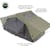 Overland Vehicle Systems 18429936 N2S Nomadic 2 Standard Roof Top Tent Gray Body Green Rainfly