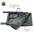 Overland Vehicle Systems 18439936 N3S Nomadic 3 Standard Roof Top Tent Gray Body Green Rainfly