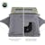 Overland Vehicle Systems 18439936 N3S Nomadic 3 Standard Roof Top Tent Gray Body Green Rainfly