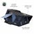 Overland Vehicle Systems 18489902 XD Everest 2 - Cantilever Aluminum Roof Top Tent, 2 Person, Grey Body