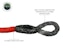Overland Vehicle Systems 19-6580 Combo Pack Soft Shackle 5/8 44,500 lb. and Recovery Ring 6.25 45,000 lb. Black