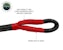 Overland Vehicle Systems 19009916 Brute Kinetic Recovery Strap 1 x 30 With Storage Bag Gray/Black