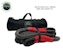 Overland Vehicle Systems 19009916 Brute Kinetic Recovery Strap 1 x 30 With Storage Bag Gray/Black