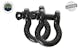 Overland Vehicle Systems 19010201 Recovery Shackle 3/4 4.75 Ton Black - Sold In Pairs