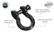 Overland Vehicle Systems 19019901 Recovery Shackle 3/4 4.75 Ton - Black