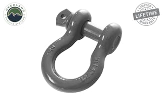 Overland Vehicle Systems 19019903 Recovery Shackle 3/4 4.75 Ton - Gray