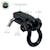 Overland Vehicle Systems 19109901 Receiver Mount Recovery Shackle 3/4 4.75 Ton With Dual Hole Black & Pin & Clip
