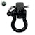 Overland Vehicle Systems 19109901 Receiver Mount Recovery Shackle 3/4 4.75 Ton With Dual Hole Black & Pin & Clip