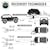 Overland Vehicle Systems 19109902 Aluminum Receiver Mount for Soft Shackle