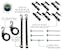 Overland Vehicle Systems 19549907 Nomadic Awning 270 Awning & Wall 1, 2, & 3, Mounting Brackets - Passenger Side
