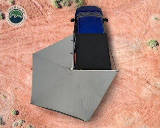 Overland Vehicle Systems 19559907 Nomadic 270 LT Driver Side Awning With Bracket Kit