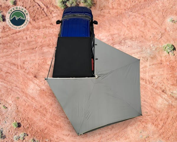 Overland Vehicle Systems 19569907 Nomadic 270 LT Passenger Side Awning With Bracket Kit