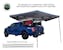 Overland Vehicle Systems 19569907 Nomadic 270 LT Passenger Side Awning With Bracket Kit