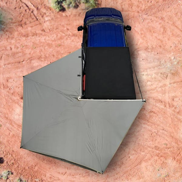Overland Vehicle Systems 19579907 Nomadic LT 270 Awning & Wall 1, 2, &  Mounting Brackets - Driverside