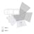 Overland Vehicle Systems 19579907 Nomadic LT 270 Awning & Wall 1, 2, &  Mounting Brackets - Driverside