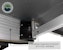 Overland Vehicle Systems 19609907 Nomadic Awning 180 - Dark Gray Cover With Black Transit Cover & Brackets