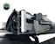 Overland Vehicle Systems 19609907 Nomadic Awning 180 - Dark Gray Cover With Black Transit Cover & Brackets