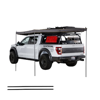 Overland Vehicle Systems 19609917 Nomadic 180 LTE Awning With Bracket Kit
