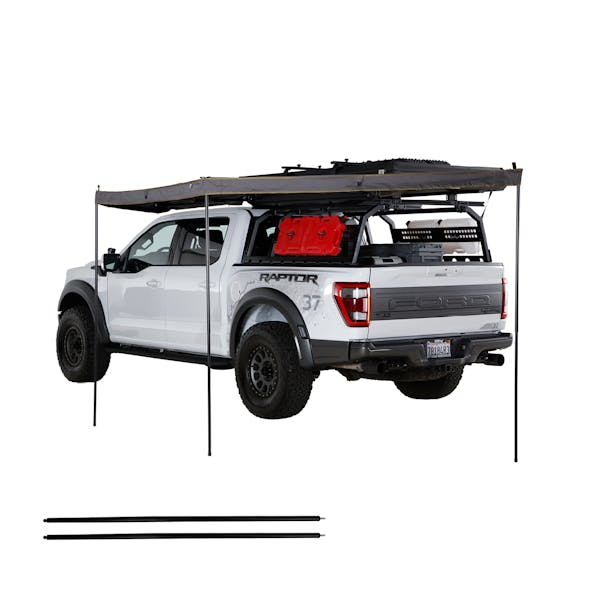 Overland Vehicle Systems 19609917 Nomadic 180 LTE Awning With Bracket Kit