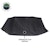 Overland Vehicle Systems 19690007 XD Nomadic 270 - Awning Wall 3 W/Black Out, Driver Side, Black Body