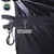 Overland Vehicle Systems 19690007 XD Nomadic 270 - Awning Wall 3 W/Black Out, Driver Side, Black Body