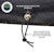 Overland Vehicle Systems 19690007 XD Nomadic 270 - Awning Wall 3 W/Black Out, Driver Side, Black Body