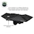 Overland Vehicle Systems 19690009 XD Nomadic 270 - Awning, Lights, Black Out, Wall Kit, Driver Side, Black Body