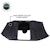 Overland Vehicle Systems 19690009 XD Nomadic 270 - Awning, Lights, Black Out, Wall Kit, Driver Side, Black Body
