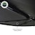 Overland Vehicle Systems 19690009 XD Nomadic 270 - Awning, Lights, Black Out, Wall Kit, Driver Side, Black Body