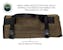Overland Vehicle Systems 21079941 Rolled Bag General Tools With Handle And Straps - #16 Waxed Canvas