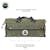 Overland Vehicle Systems 21169941 Small Duffle Bag With Handle And Straps - #16 Waxed Canvas
