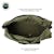 Overland Vehicle Systems 21169941 Small Duffle Bag With Handle And Straps - #16 Waxed Canvas