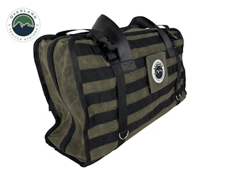 Overland Vehicle Systems 21179941 Large Recovery Bag With Handle And Straps - #16 Waxed Canvas