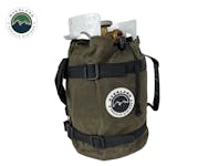Overland Vehicle Systems 21189941 Propane Bag With Handle And Straps - #16 Waxed Canvas