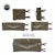 Overland Vehicle Systems 21219941 Large Wrench Tool Roll (24 Slot) #16 Waxed Canvas