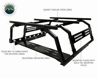 Overland Vehicle Systems 22030101 Discovery Rack with Side Cargo Plates