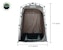 Overland Vehicle Systems 26019910 Wild Land Camping Gear - Changing Room With Shower and Storage Bag
