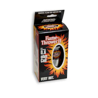 Bobine D'allumage PerTronix Flame-Thrower II 45001 - Rond, Rempli D'huile, Finition Chrome - Tension 45 000 V - Pour Moteurs Anciens Et Performances