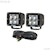 PIAA 26-06603 Quad Series LED Cube Light Kit in Spot Beam w/ Harness
