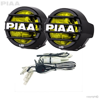 PIAA 22-05370 LP530 3.5" LED Ion Yellow Fog Light Kit, SAE Compliant