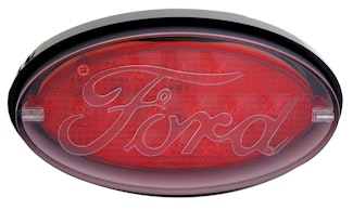 Pilot Automotive CR-017F Oval LED Hitch Brake Light, Ford Logo
