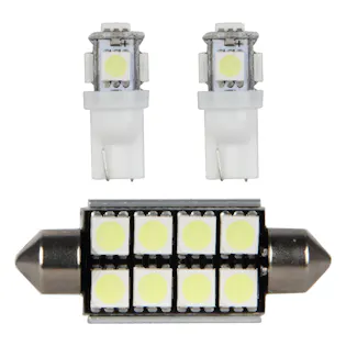Pilot Automotive ILT-202W Ford Dome Light Kit, Wht