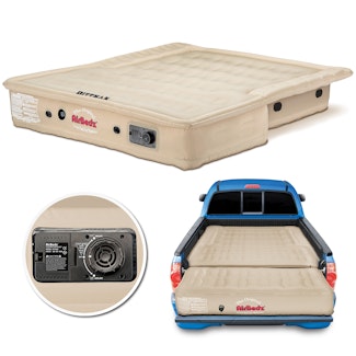 Pittman Outdoors PPI-505 AirBedz TAN Mid Size 5.0'-5.5' Short Bed w/ Built-in Recharge Battery Air Pump