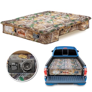 Pittman Outdoors PPI-403 AirBedz CAMO Mid Size 6.0'-6.5' Short Bed with Built-in Recharge Battery AirPump