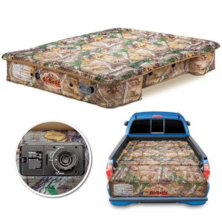 Pittman Outdoors PPI-405 AirBedz CAMO Mid Size 5.0'-5.5' Short Bed w/ Built-in Recharge Battery Air Pump