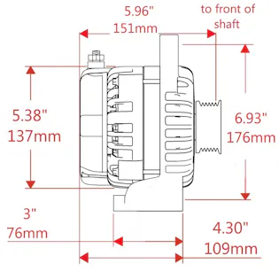 Powermaster 8867140-18.2 Alternator
