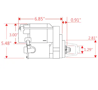 Powermaster 9613 Mastertorque Starter