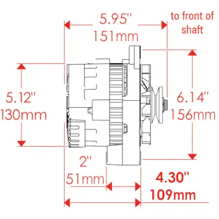 Powermaster 174011 Alternator