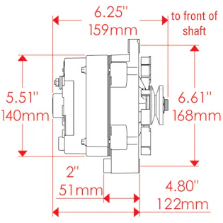 Powermaster 47294-2 Alternator