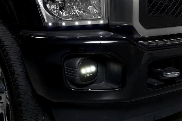 Putco 12004 Luminix High Power LED Fog Lamps- 1 pair - 2,400LM.